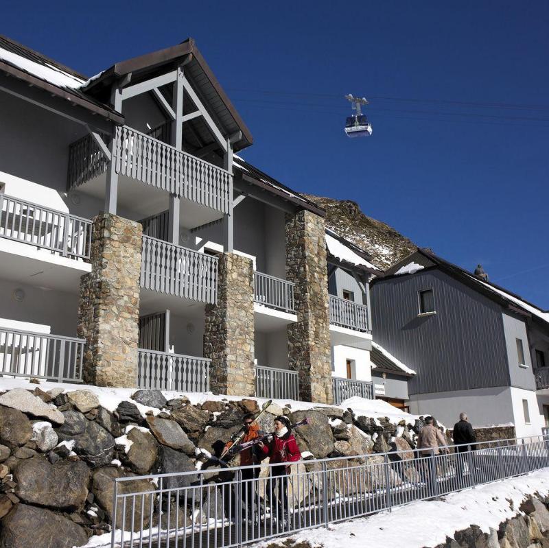 Pierre & Vacances Residence Le Montana La Mongie Eksteriør billede