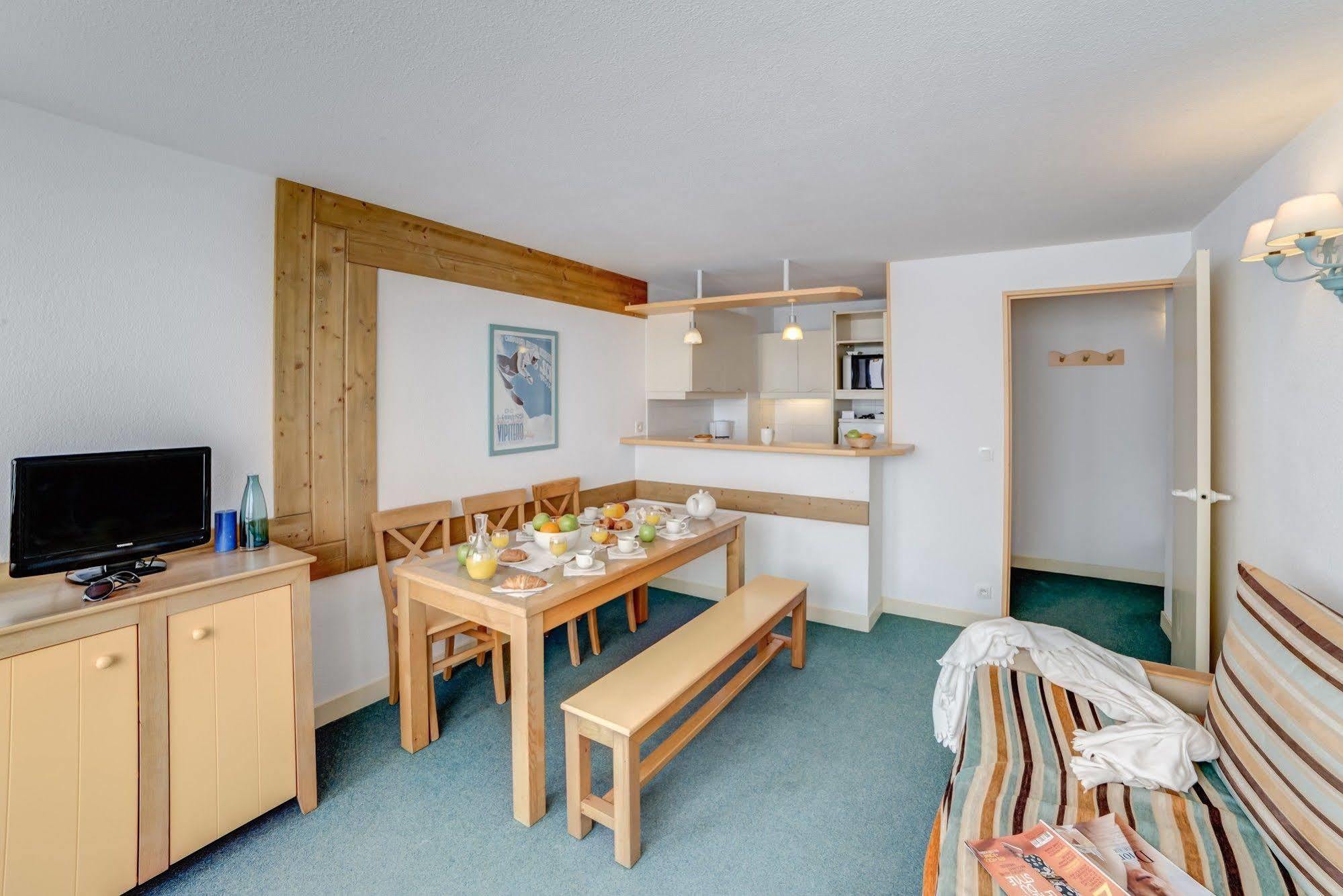 Pierre & Vacances Residence Le Montana La Mongie Eksteriør billede